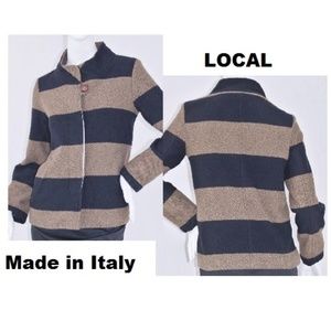 Not 4 The Prison Stripe Shy Italy Cardigan Jacket
